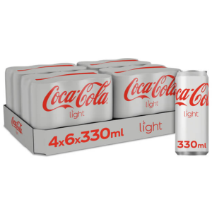 Coca Cola Light cans 330ml