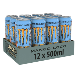 Monster Energy Drink Mango Loco 12 x 500ml