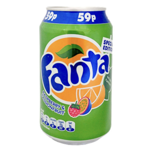 Fanta Raspberry & Passionfruit 330ml