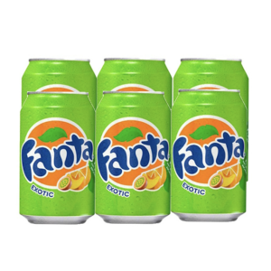 Fanta Exotic Cans 330ml