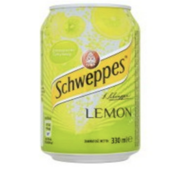 Schweppes Lemon 330ml Can
