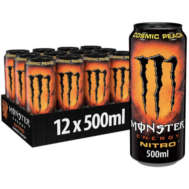 Monster Energy Drink Nitro Cosmic Peach 500ml