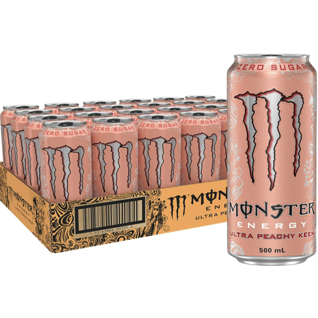 Monster Energy Drink Ultra Peachy Keen 500ml
