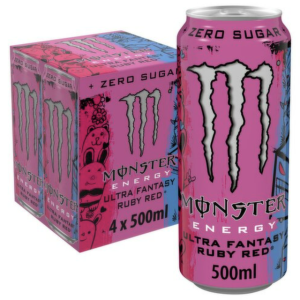 Monster Energy Drink Fantasy Ruby Red 500ml