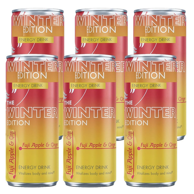 Red Bull Apple Edition Fuji Apple & Ginger Energy Drink 250ml