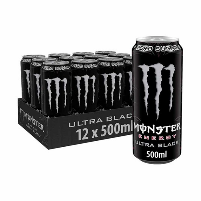 Monster Energy Drink Ultra Black 500ml