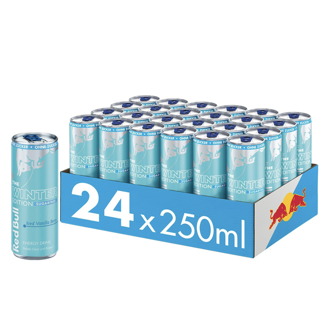 Red Bull Ice Edition Iced Vanilla Berry Energy Drink 250ml