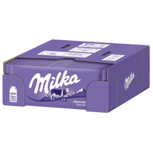 Milka Alpine Milk Chocolate Bar 22 x 100g