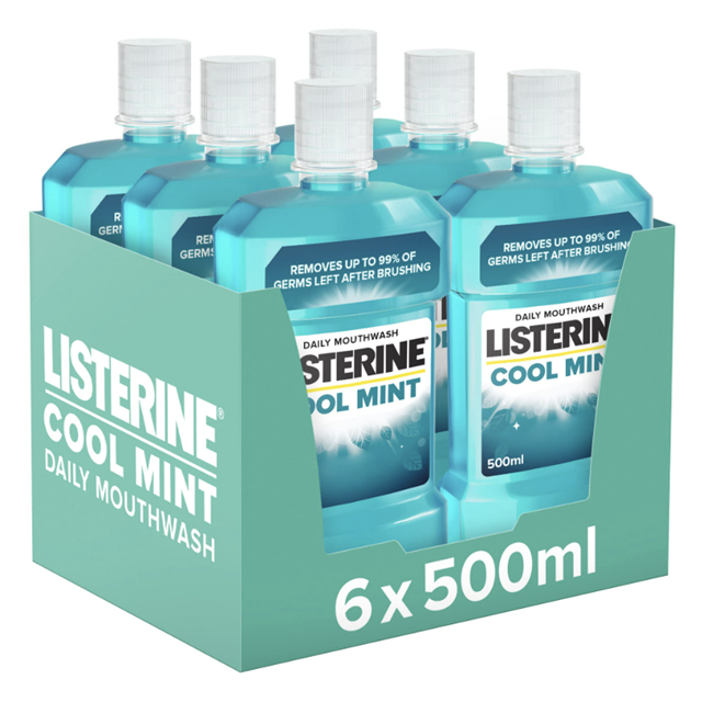 Listerine Mouth Wash Cool Mint 500ml