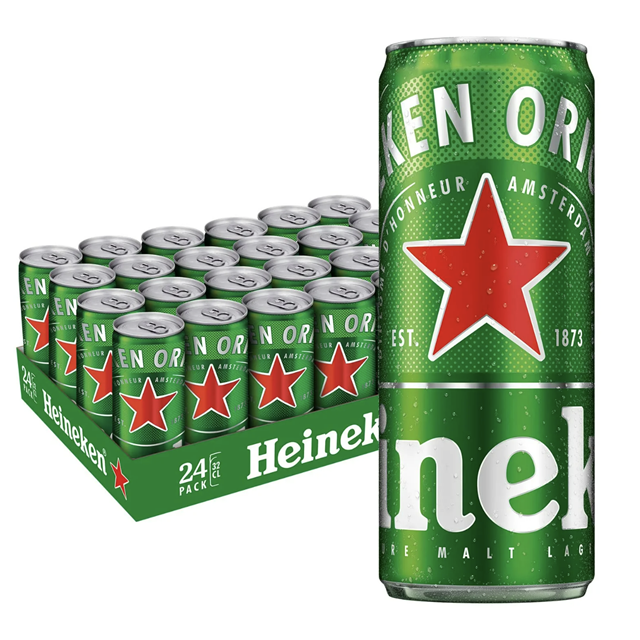 Heineken Lager Cans 500ml Wholesale
