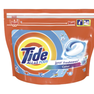 Tide Caps Pods Touch of Lenor 58 pcs