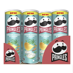 Pringles Cream Cheese & Herbs 165g
