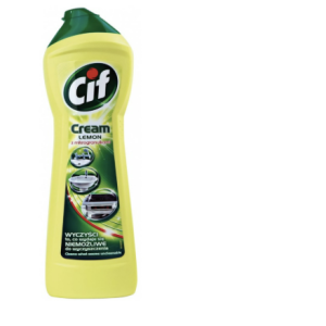 Cif Cream Lemon With Microgranules Cleaning Liquid 500ml