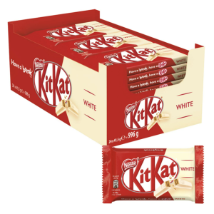 KitKat 4 Finger White Chocolate Bar 41.5g