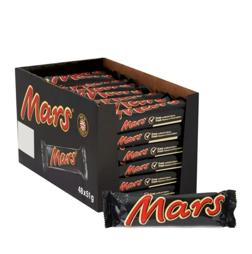 Mars Chocolate Bars 40 x 51g