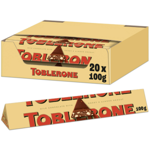 Toblerone Milk Chocolate Bar 20 x 100g