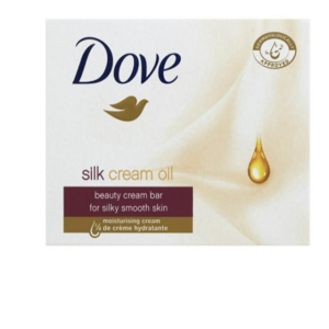 Dove Silk Cream Oil Beauty Cream Bar Soap 100g