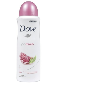 Dove GoFresh Pomegranate and Lemon Verbena Antiperspirant Spray 150ml